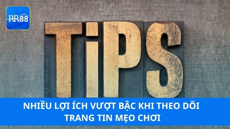 Nhiều lợi ích vượt bậc khi theo dõi trang tin mẹo chơi
